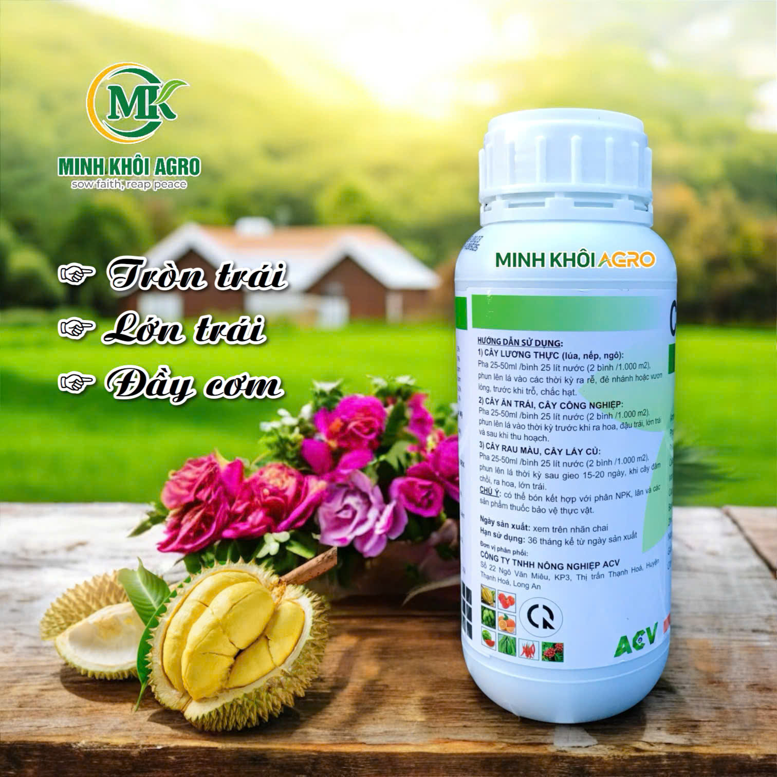 Phân bón lá CYTAGOL (nuôi trái) - Chai 500ml